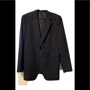 Dolce & Gabbana Blue  Pinstripe Sport Jacket 48R